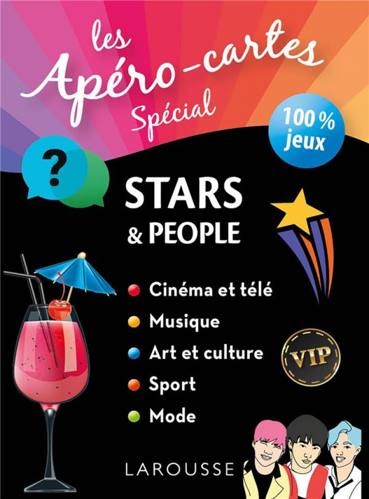 APERO-CARTES STARS & PEOPLE - COLLECTIF - NC