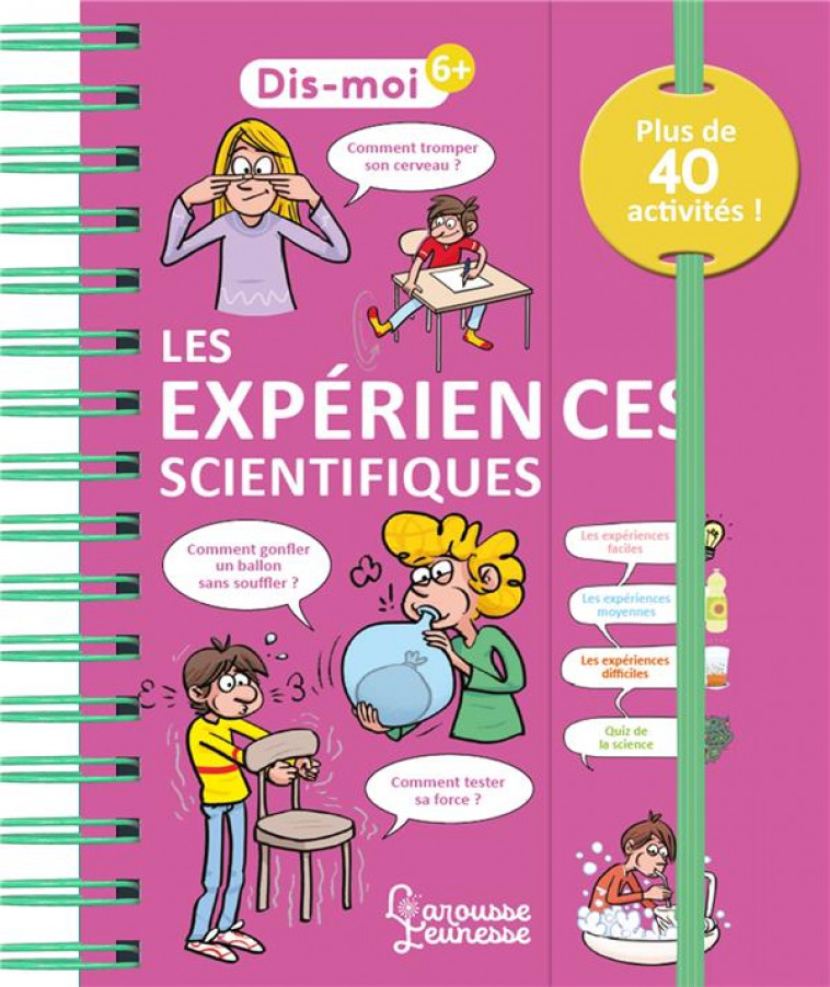 LES EXPERIENCES SCIENTIFIQUES - VERTHE/COLLECTIF - LAROUSSE