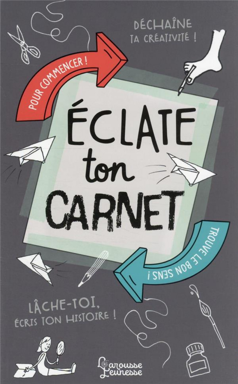 ECLATE TON CARNET ! - COLLECTIF - LAROUSSE