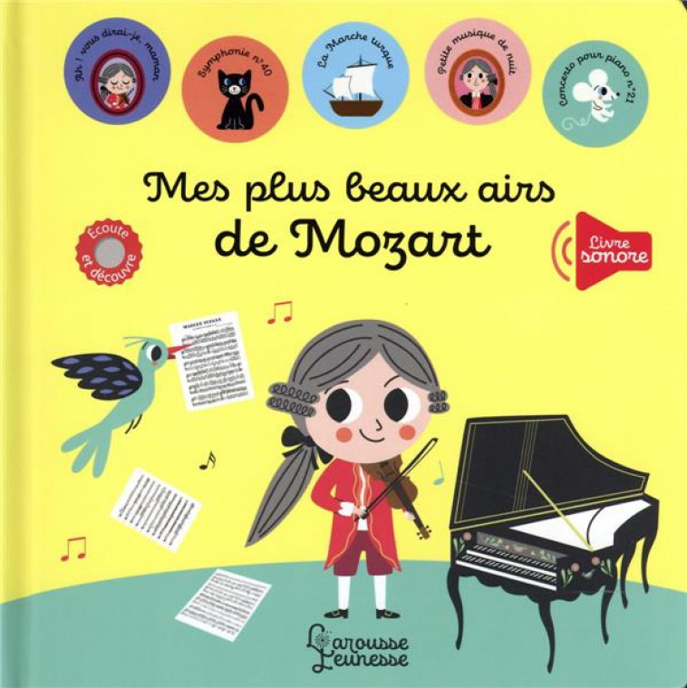 MES PLUS BEAUX AIRS DE MOZART - BATTAULT/ANDREACCHIO - LAROUSSE