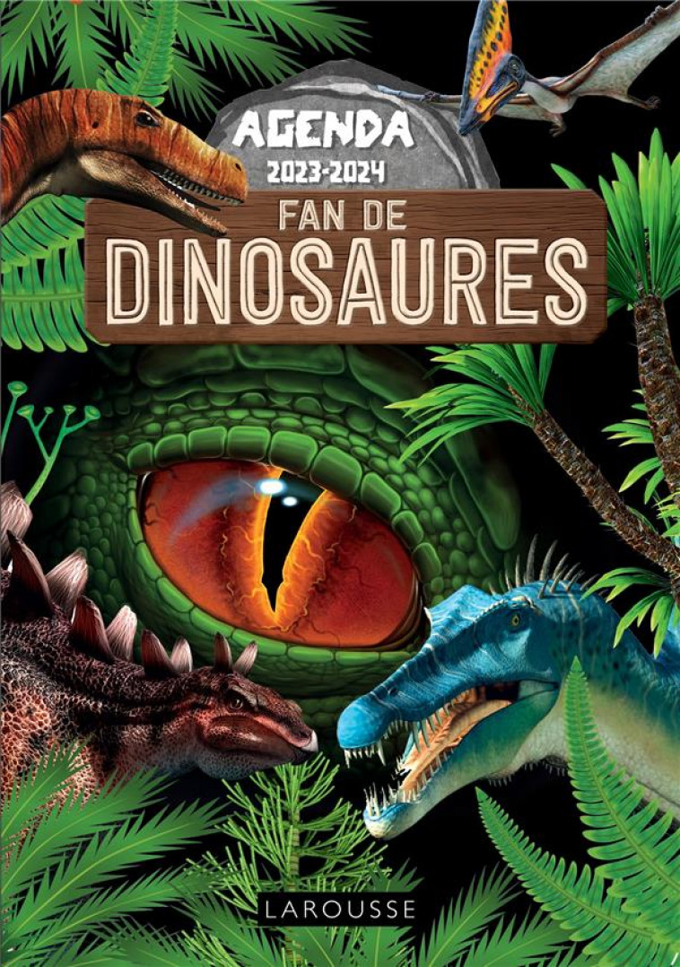 AGENDA SCOLAIRE DINOSAURES 2023-2024 - COLLECTIF - NC