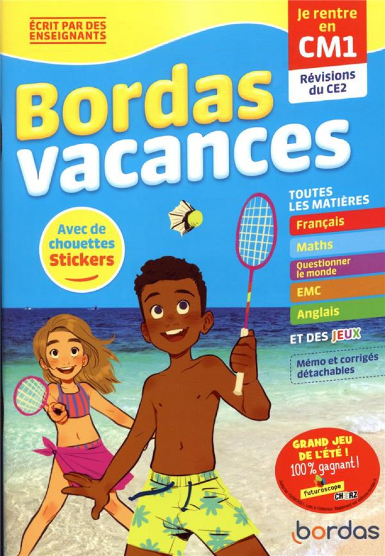 BORDAS VACANCES - JE RENTRE EN CM1 - COLLECTIF/MARTINEAU - BORDAS