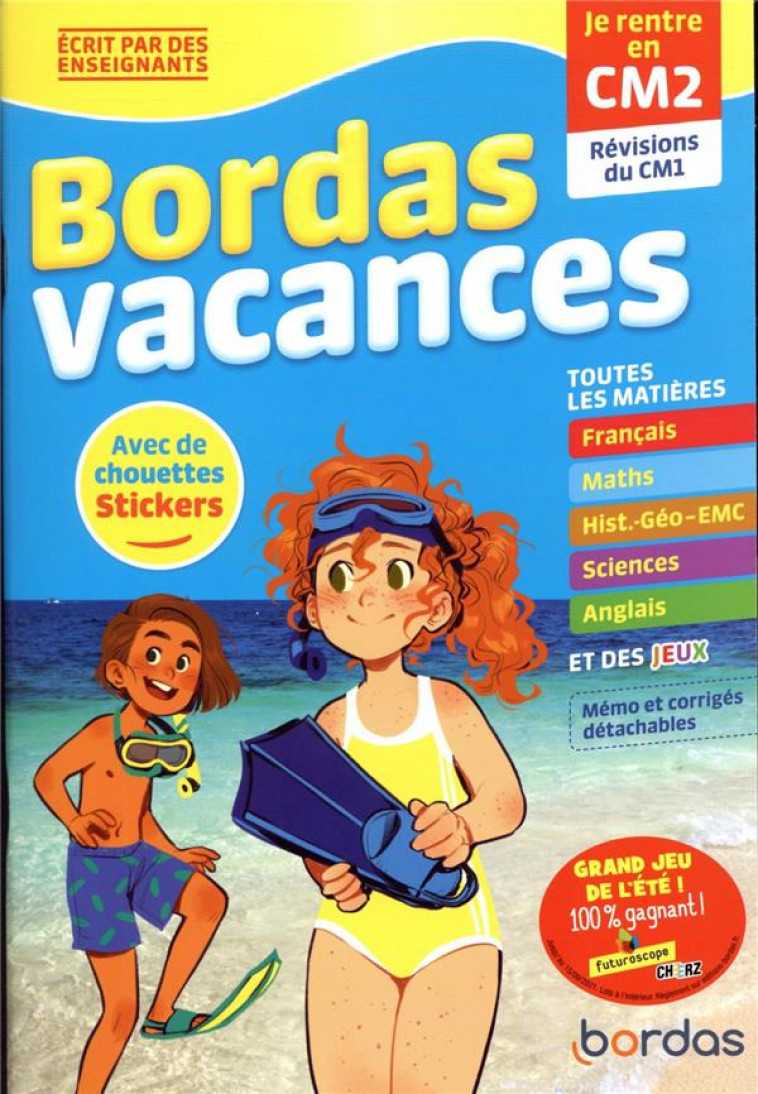 BORDAS VACANCES - JE RENTRE EN CM2 - COLLECTIF/CLAVIER - BORDAS