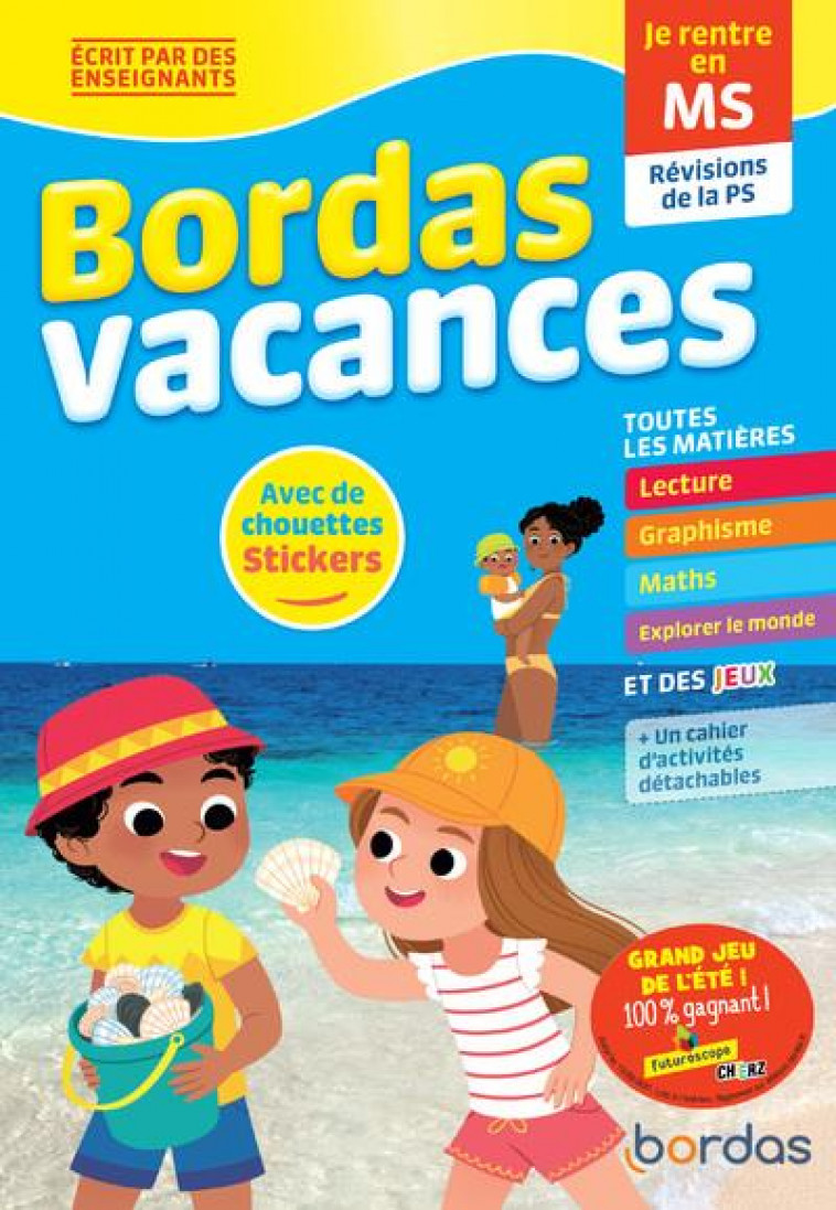 BORDAS VACANCES - JE RENTRE EN MOYENNE SECTION - COLLECTIF - BORDAS