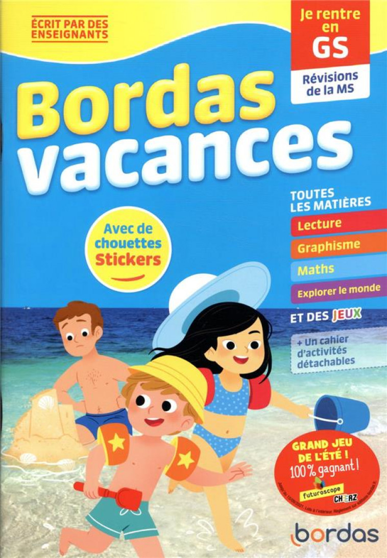 BORDAS VACANCES - JE RENTRE EN GRANDE SECTION - COLLECTIF - BORDAS