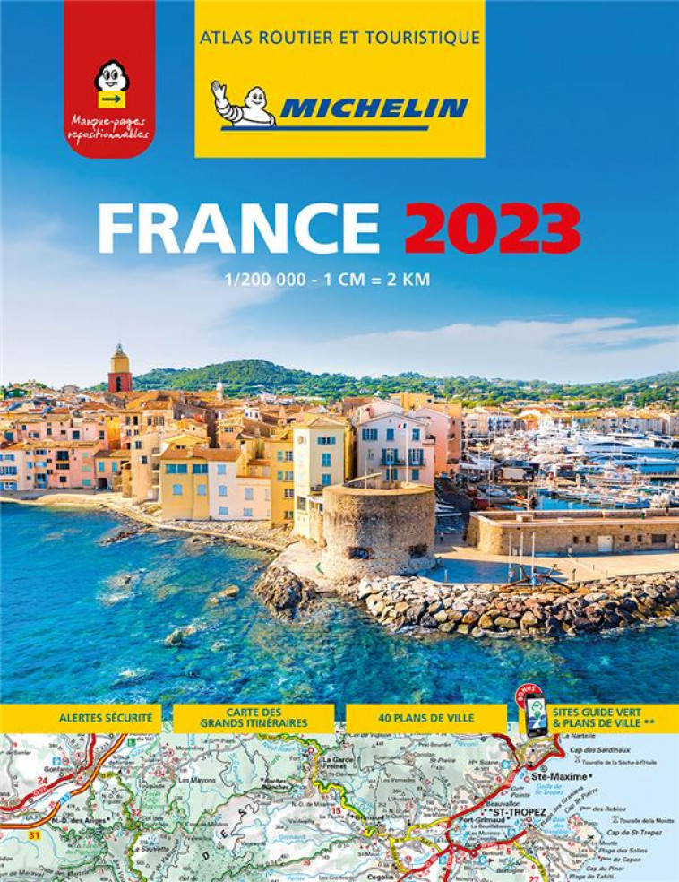 ATLAS ROUTIER FRANCE 2023 MICHELIN (A4-SPIRALE) - XXX - MICHELIN