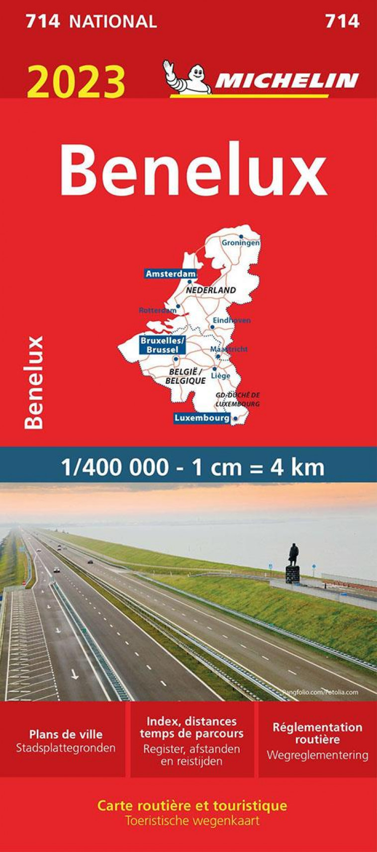 CARTE BENELUX 2023 MICHELIN - XXX - MICHELIN