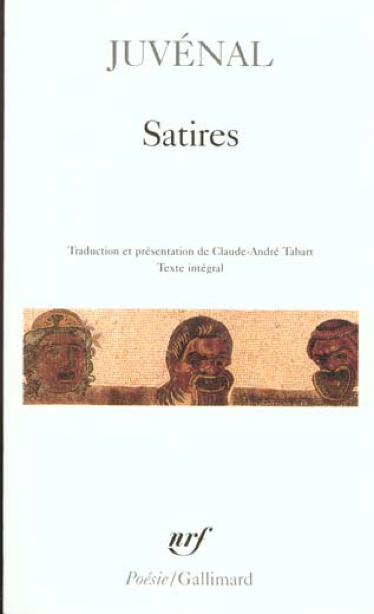 SATIRES - JUVENAL - GALLIMARD