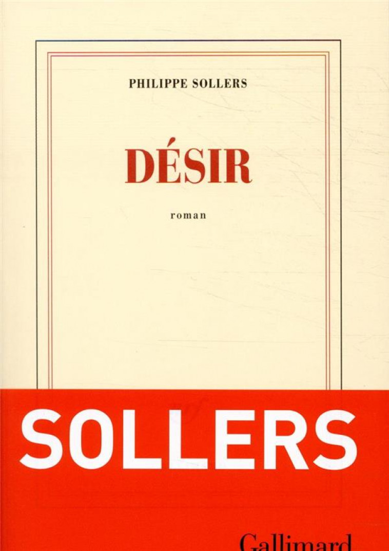 DESIR - SOLLERS PHILIPPE - NC