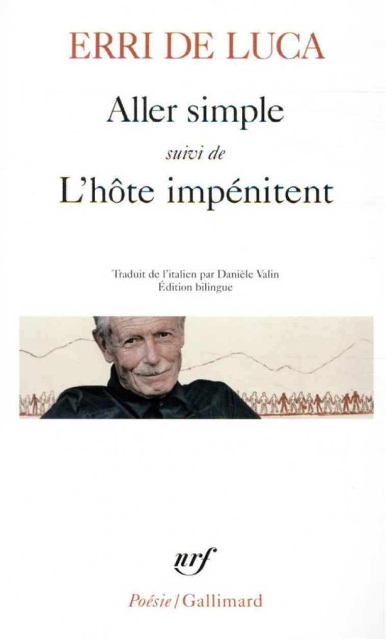 ALLER SIMPLE SUIVI DE L-HOTE IMPENITENT - DE LUCA ERRI - GALLIMARD