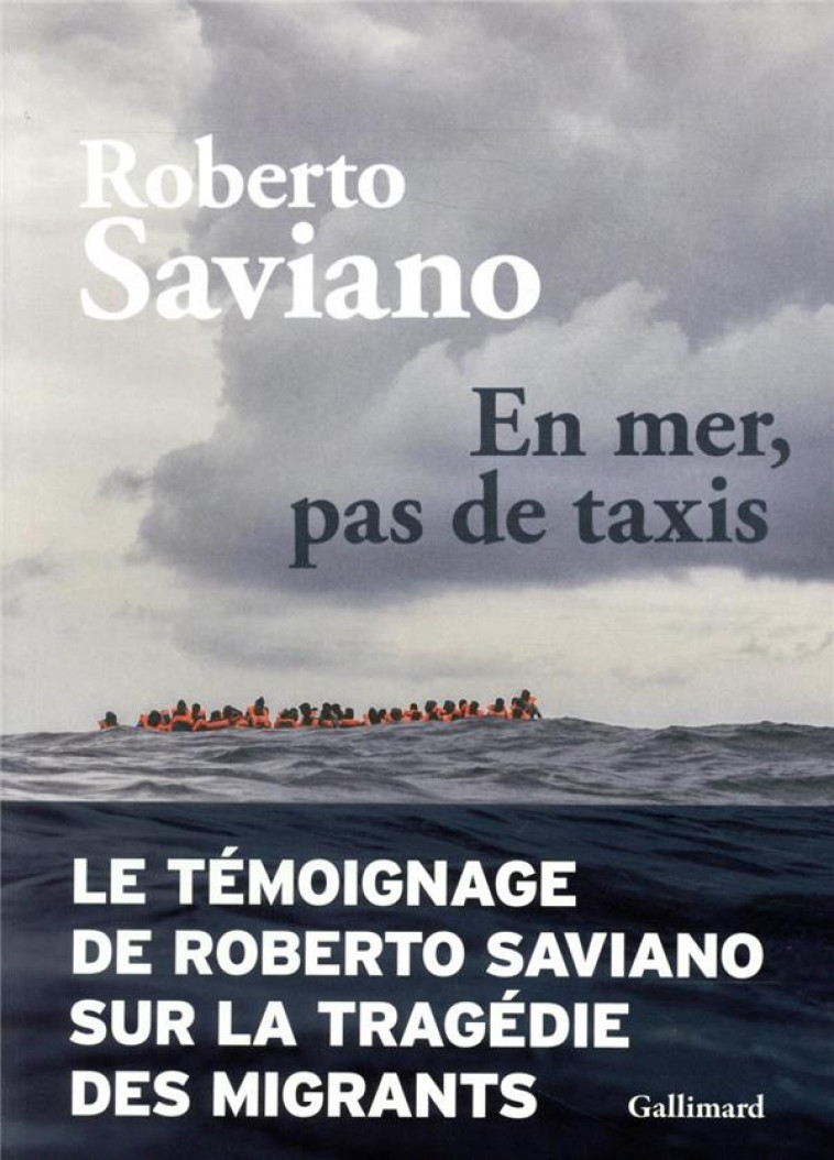 EN MER, PAS DE TAXIS - SAVIANO ROBERTO - GALLIMARD