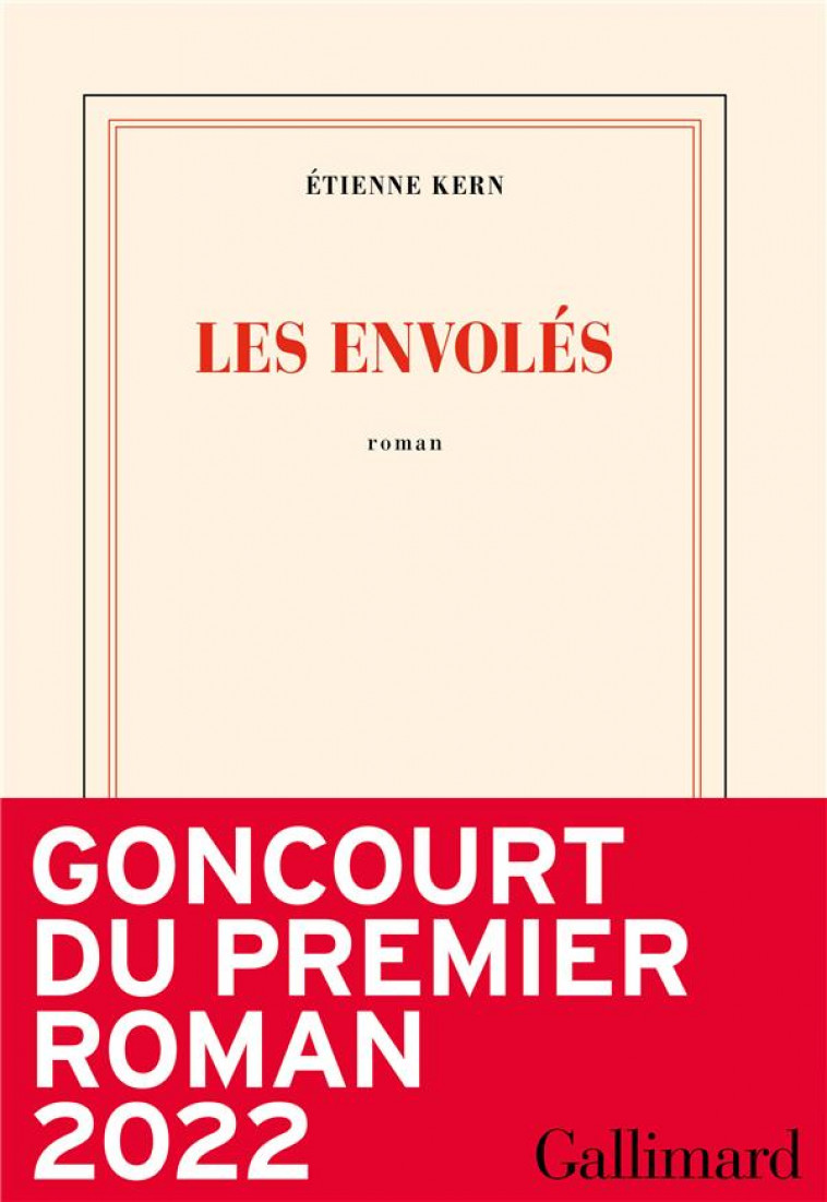 LES ENVOLES - KERN ETIENNE - GALLIMARD