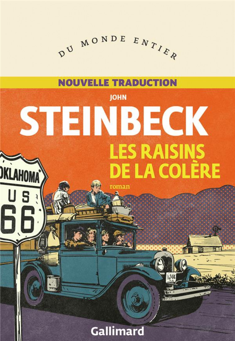 LES RAISINS DE LA COLERE - STEINBECK JOHN - GALLIMARD