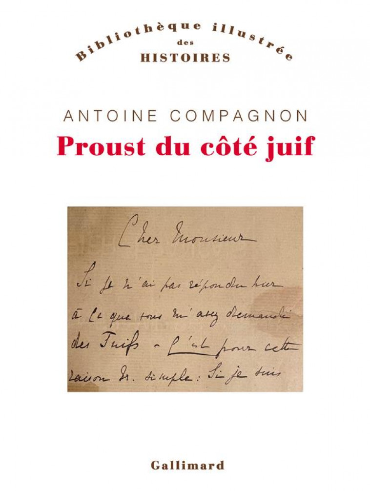 PROUST DU COTE JUIF - COMPAGNON ANTOINE - GALLIMARD