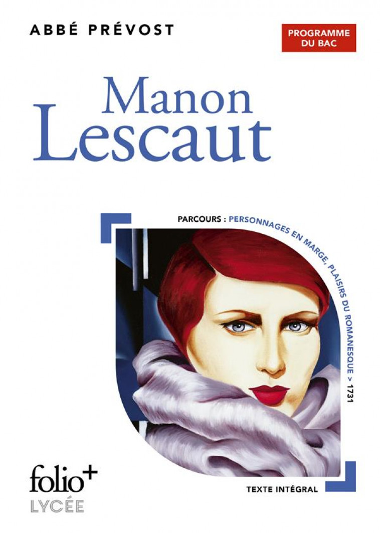 MANON LESCAUT - BAC 2023 - PREVOST ABBE - GALLIMARD