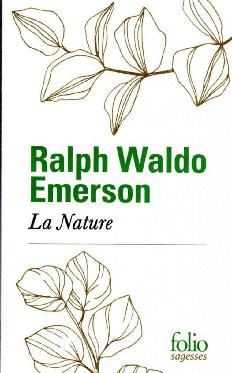 LA NATURE - EMERSON RALPH WALDO - GALLIMARD