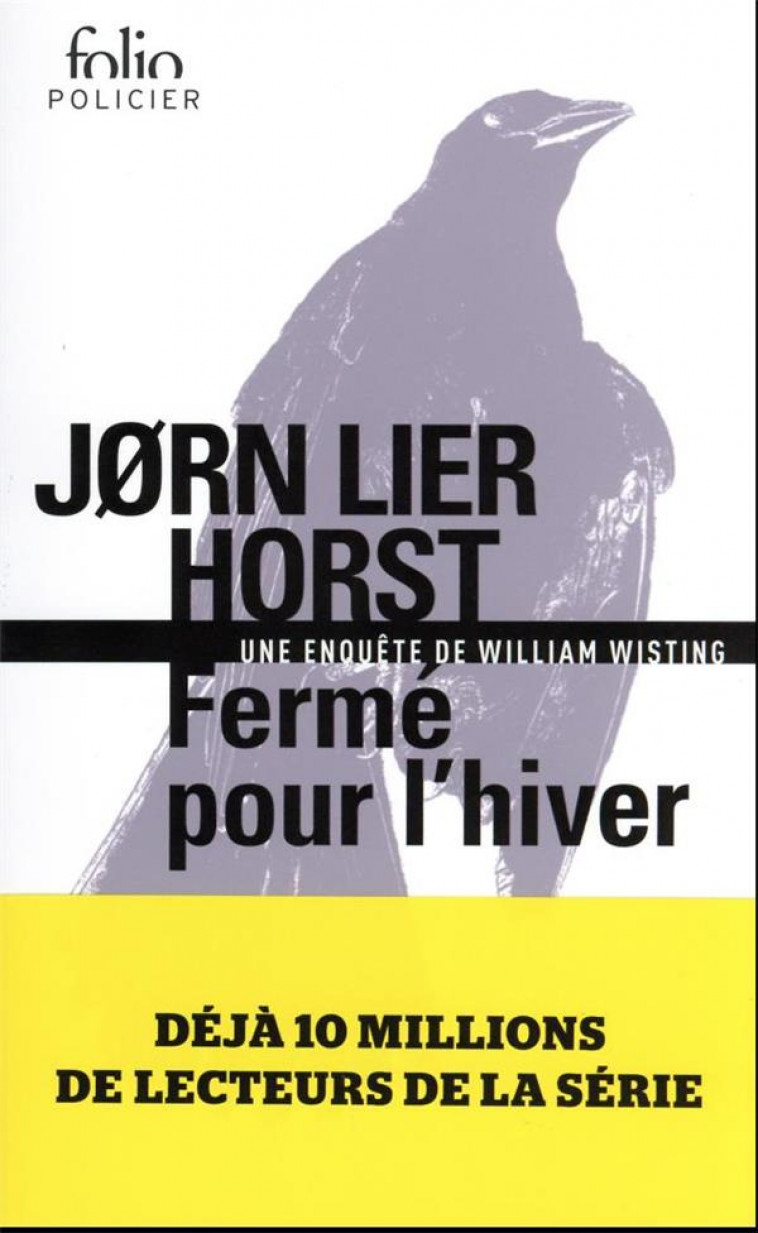 FERME POUR L-HIVER - UNE ENQUETE DE WILLIAM WISTING - HORST JORN LIER - GALLIMARD