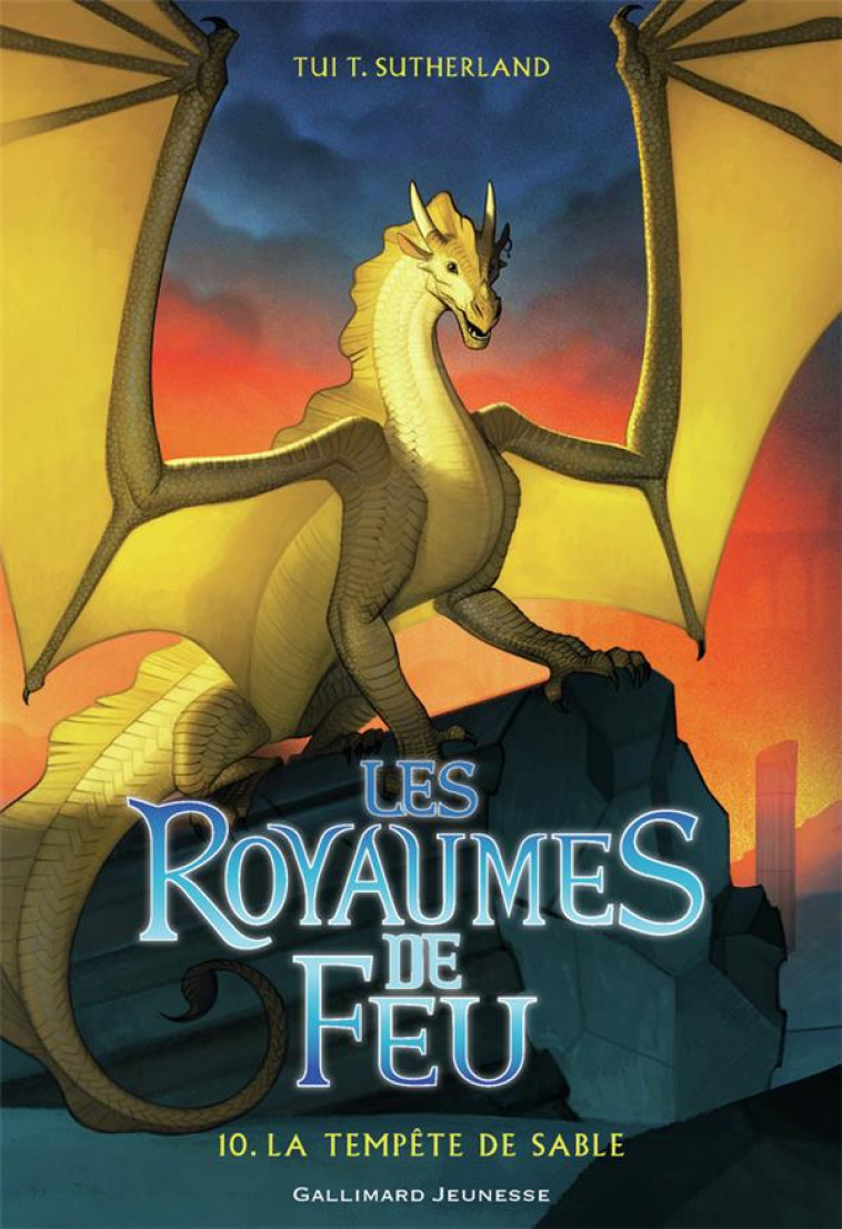 LES ROYAUMES DE FEU, 10 - LA TEMPETE DE SABLE - SUTHERLAND/ANG - GALLIMARD