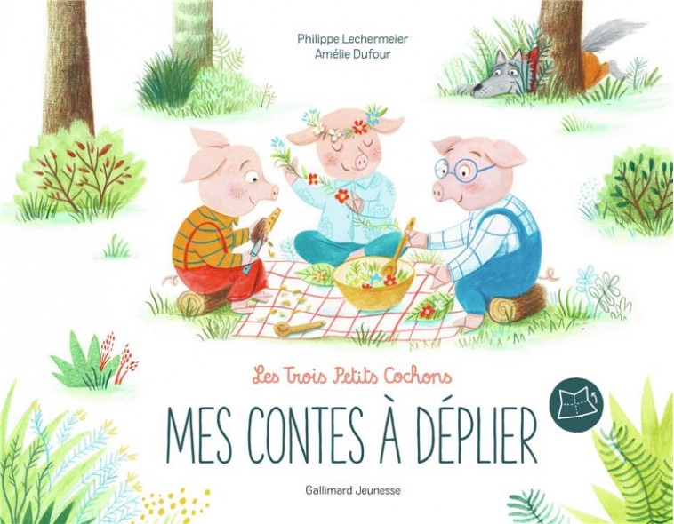 LES TROIS PETITS COCHONS - LECHERMEIER/DUFOUR - GALLIMARD