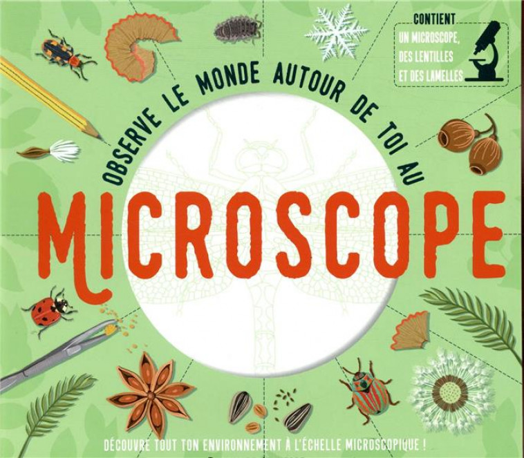 OBSERVE LE MONDE AUTOUR DE TOI AU MICROSCOPE - JACKSON TOM - GALLIMARD