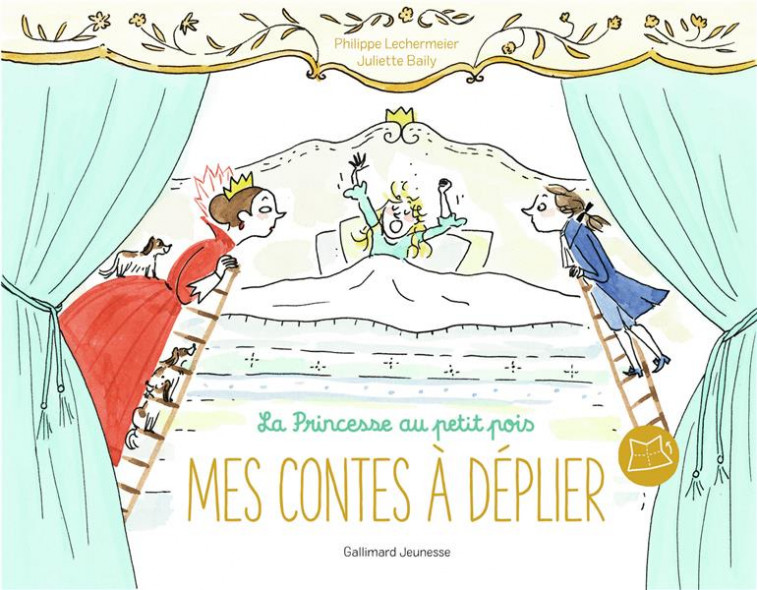 LA PRINCESSE AU PETIT POIS - LECHERMEIER/BAILY - GALLIMARD