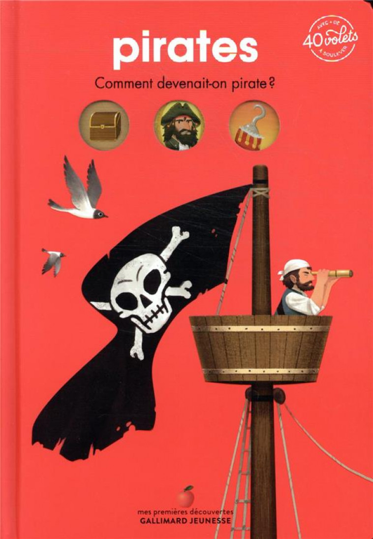 PIRATES - COMMENT DEVENAIT-ON PIRATE ? - BORDET-PETILLON - GALLIMARD