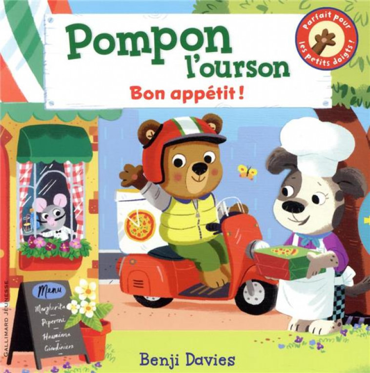 POMPON L-OURSON : BON APPETIT ! - DAVIES BENJI - GALLIMARD