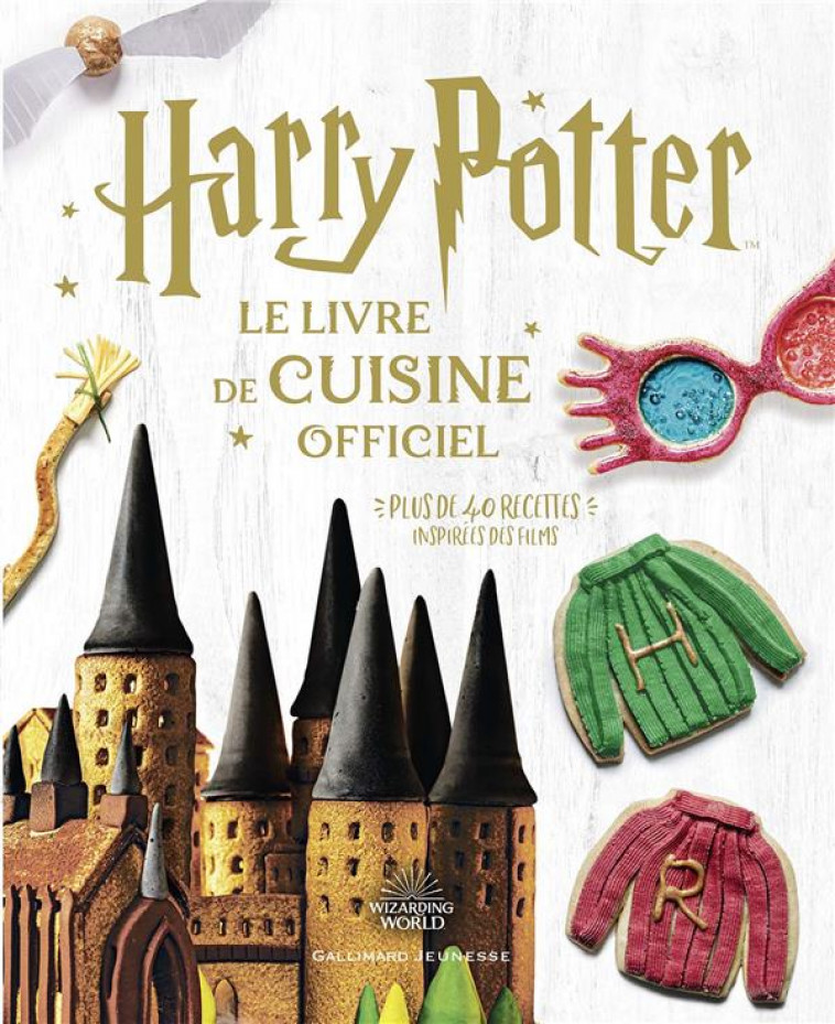 HARRY POTTER - HARRY POTTER - LE LIVRE DE CUISINE OFFICIEL - PLUS DE 40 RECETTES INSPIREES DES FILMS - COLLECTIF - GALLIMARD