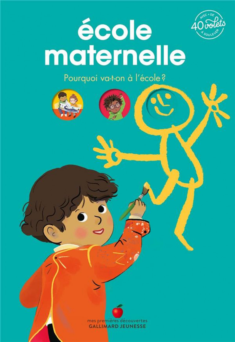 ECOLE MATERNELLE - POURQUOI VA-T-ON A L-ECOLE ? - KECIR-LEPETIT - GALLIMARD