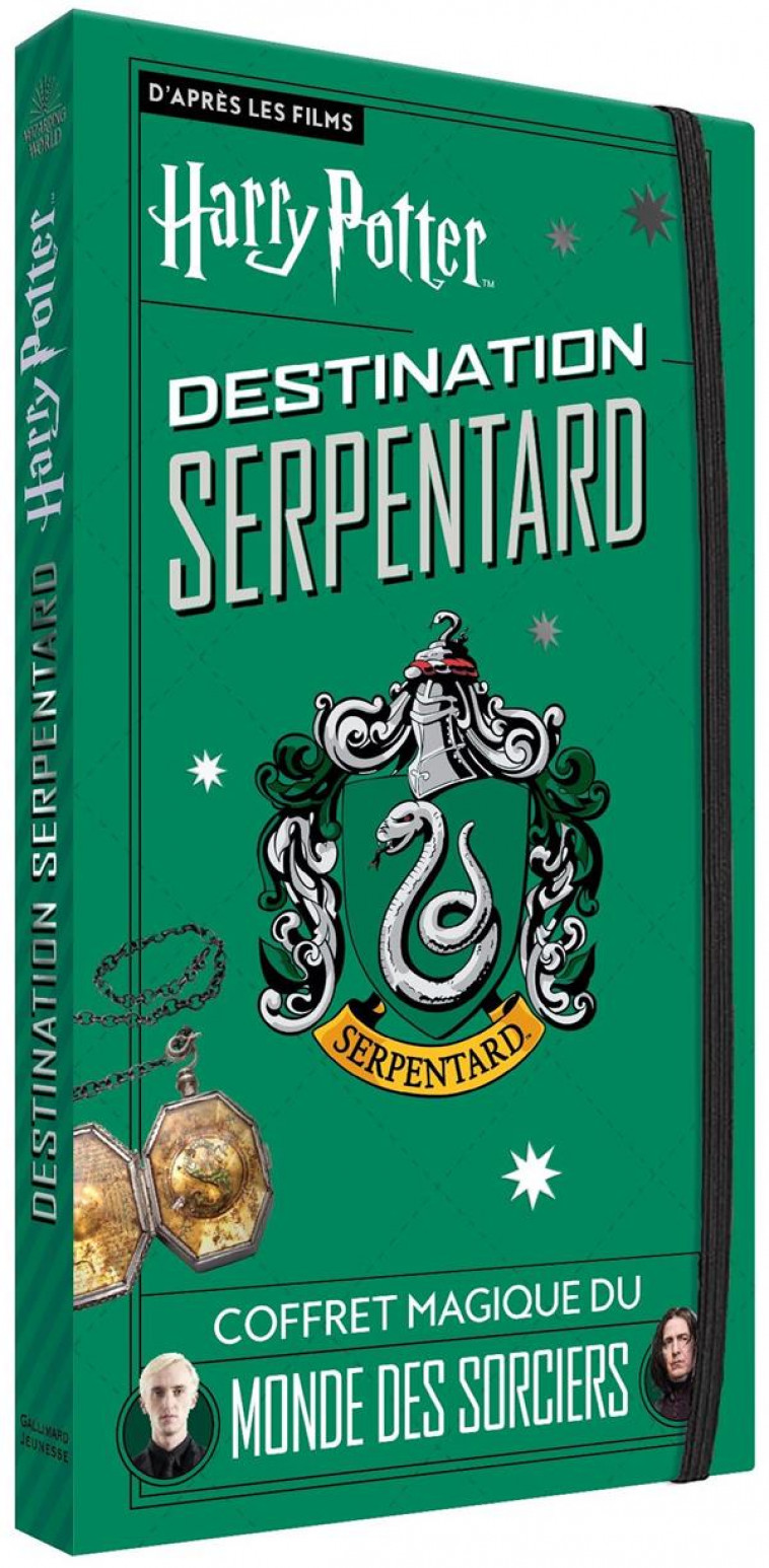 HARRY POTTER - DESTINATION SERPENTARD - COFFRET MAGIQUE DU MONDE DES SORCIERS - COLLECTIF - NC