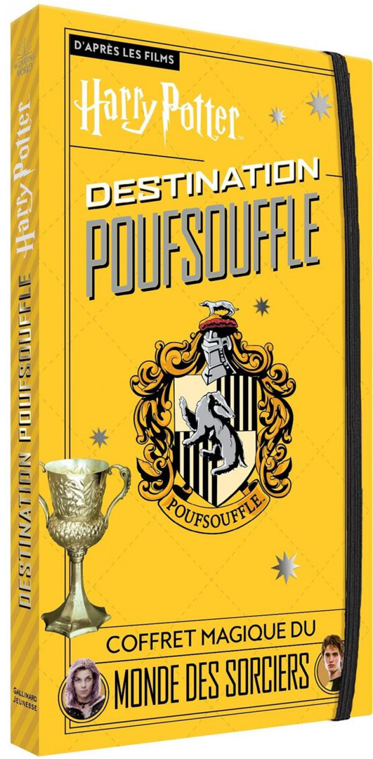 HARRY POTTER - DESTINATION POUFSOUFFLE - COFFRET MAGIQUE DU MONDE DES SORCIERS - COLLECTIF - NC