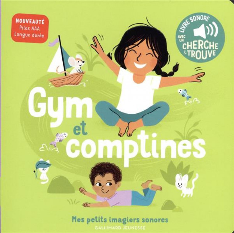 GYM ET COMPTINES - CHERCHE ET TROUVE - FOUQUIER ELSA - GALLIMARD