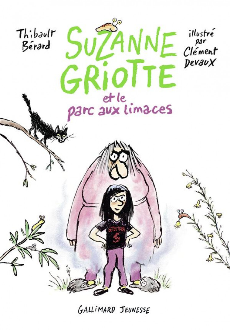 SUZANNE GRIOTTE ET LE PARC AUX LIMACES - BERARD/DEVAUX - GALLIMARD