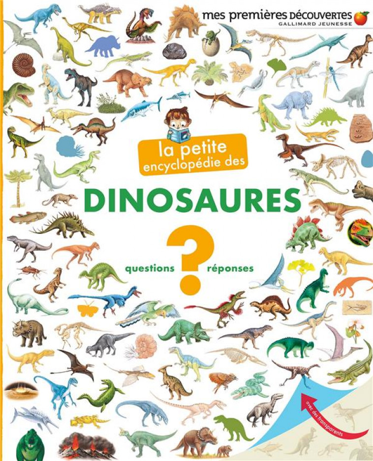 LA PETITE ENCYCLOPEDIE DES DINOSAURES - QUESTIONS - REPONSES - LAMOUREUX - GALLIMARD