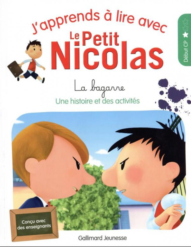 J-APPRENDS A LIRE AVEC LE PETIT NICOLAS - T14 - LA BAGARRE - DEMARIA MARJORIE - GALLIMARD