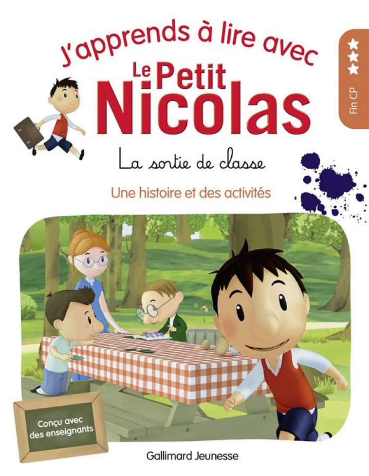 J-APPRENDS A LIRE AVEC LE PETIT NICOLAS - T17 - LA SORTIE DE CLASSE - DEMARIA MARJORIE - GALLIMARD