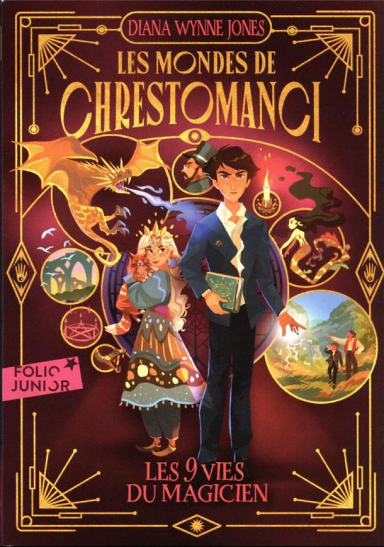 LES MONDES DE CHRESTOMANCI - T02 - LES NEUF VIES DU MAGICIEN - WYNNE JONES DIANA - GALLIMARD