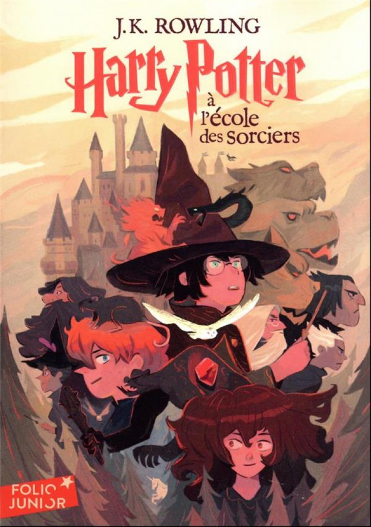 HARRY POTTER - I - HARRY POTTER A L-ECOLE DES SORCIERS - ROWLING J.K. - GALLIMARD