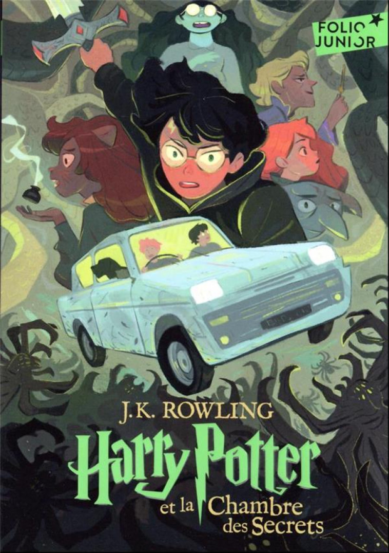 HARRY POTTER - II - HARRY POTTER ET LA CHAMBRE DES SECRETS - ROWLING J.K. - GALLIMARD