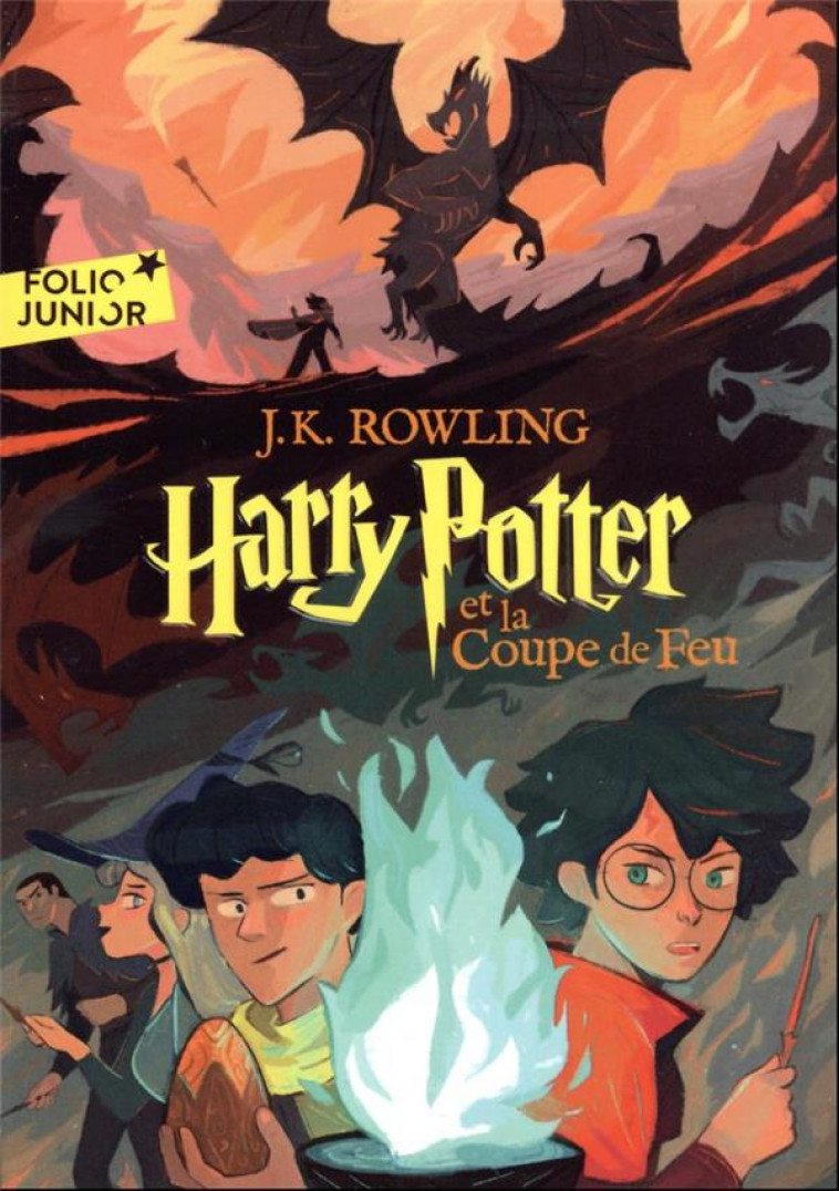 HARRY POTTER - IV - HARRY POTTER ET LA COUPE DE FEU - ROWLING J.K. - GALLIMARD