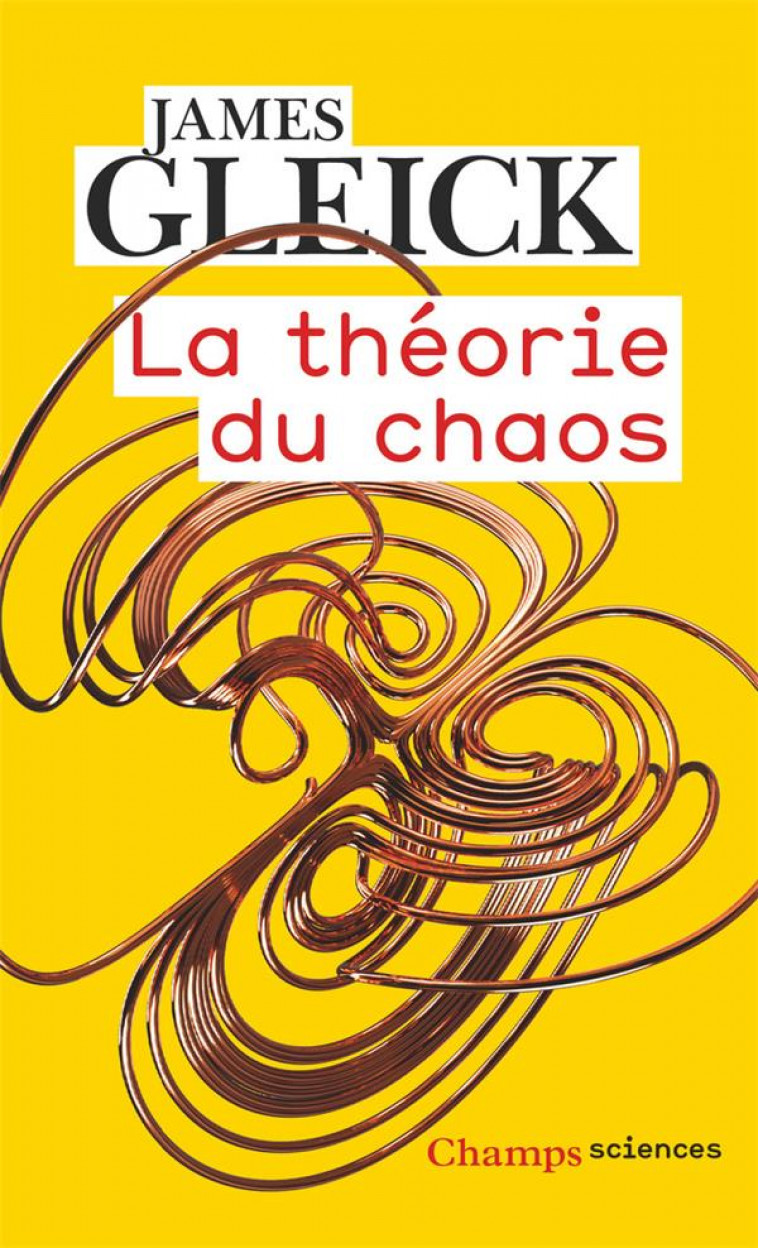 LA THEORIE DU CHAOS - GLEICK JAMES - FLAMMARION