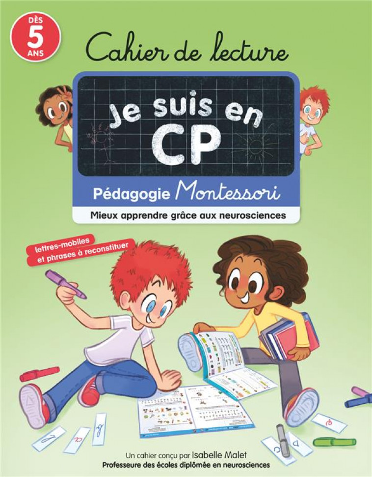 CAHIER DE LECTURE - PEDAGOGIE MONTESSORI - MIEUX APPRENDRE GRACE AUX NEUROSCIENCES - MALET/RISTORD - FLAMMARION