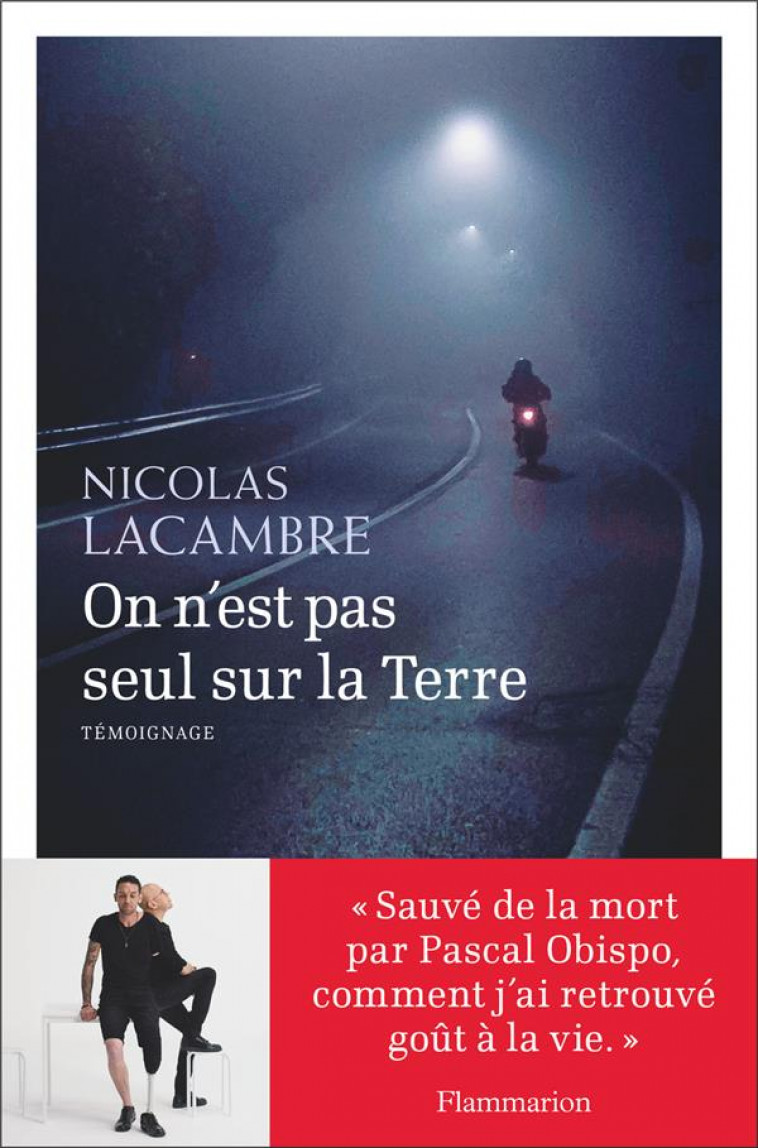 ON N-EST PAS SEUL SUR LA TERRE - LACAMBRE NICOLAS - FLAMMARION