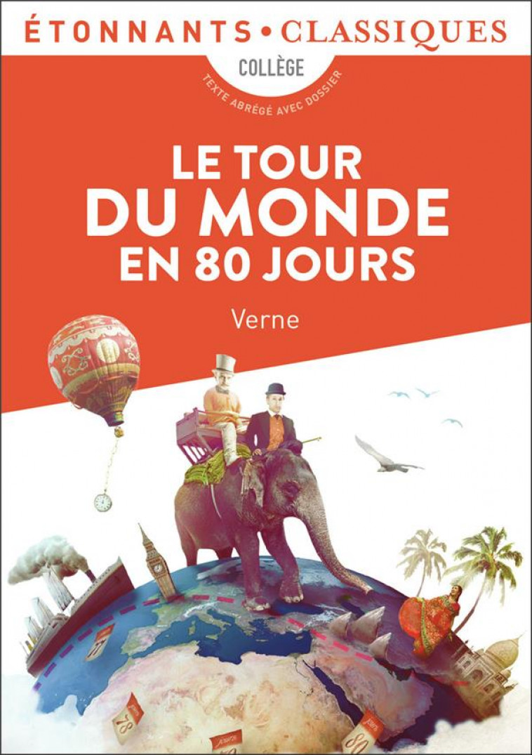 LE TOUR DU MONDE EN 80 JOURS - VERNE JULES - FLAMMARION