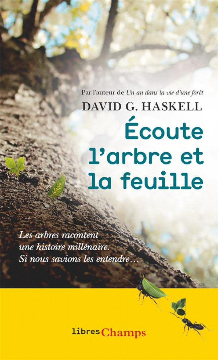 ECOUTE L-ARBRE ET LA FEUILLE - HASKELL/PLESSY - FLAMMARION