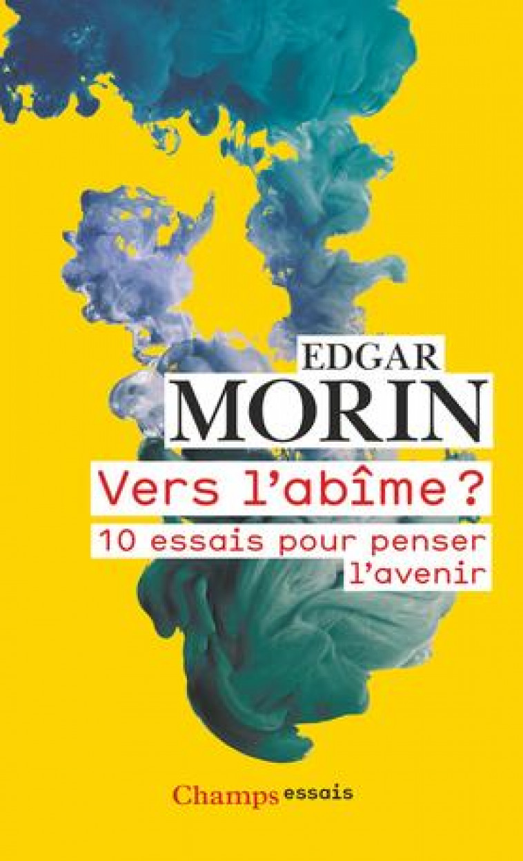 VERS L-ABIME ? - 10 ESSAIS POUR PENSER L-AVENIR - MORIN EDGAR - FLAMMARION