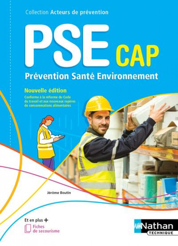 PREVENTION SANTE ENVIRONNEMENT - CAP - POCHETTE ELEVE (ACTEURS DE PREVENTION) - 2018 - BOUTIN JEROME - CLE INTERNAT