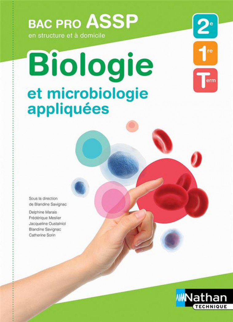 BIOLOGIE ET MICROBIOLOGIE APPLIQUEES - EN STRUCTURE ET A DOMICILE - BAC PRO ASSP - ELEVE - 2018 - MARAIS/MESLIER/SORIN - CLE INTERNAT