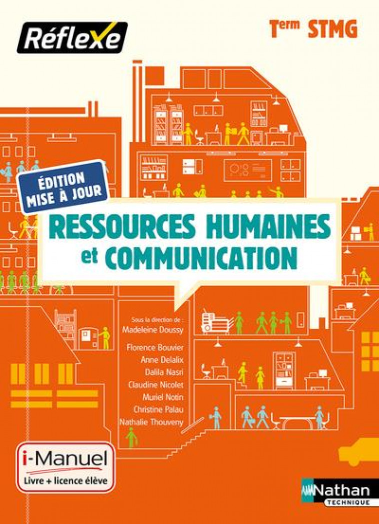 RESSOURCES HUMAINES ET COMMUNICATION TERM STMG (POCHETTE REFLEXE) - LIVRE + LICENCE ELEVE - 2019 - BOUVIER/DELALIX - CLE INTERNAT