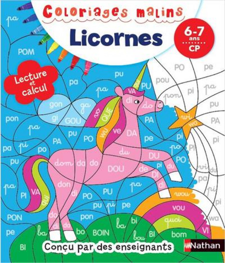 LICORNES : LECTURE ET CALCUL CP - PETITJEAN/MONNIER - CLE INTERNAT